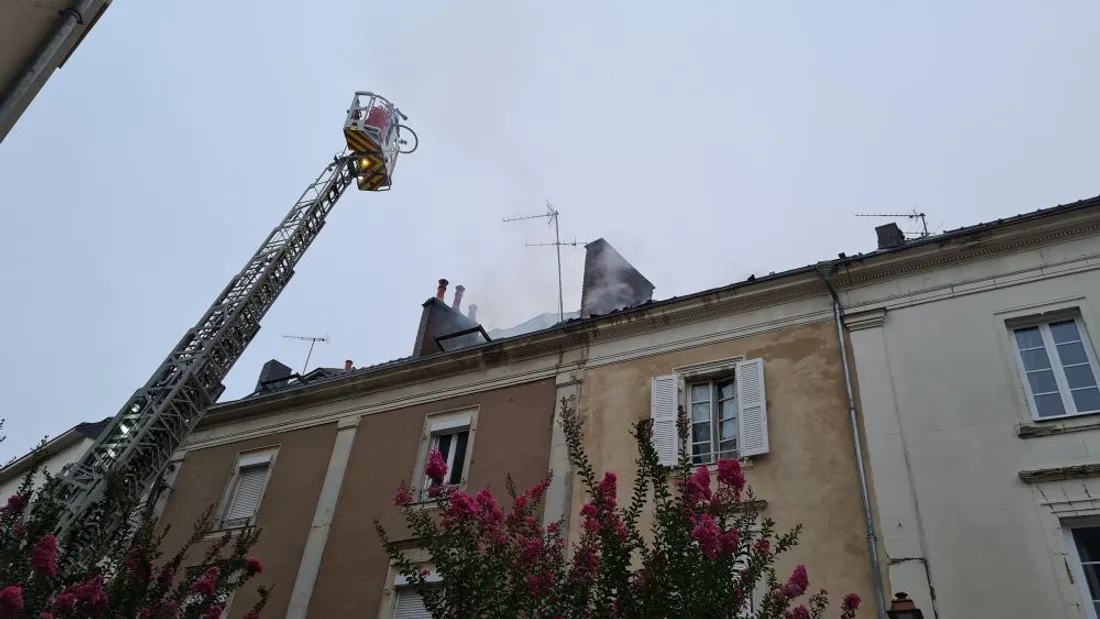 SDIS 53 Feu Laval_30 08 21_SDIS 53